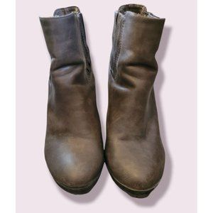 Candie's Chunky Grey Booties